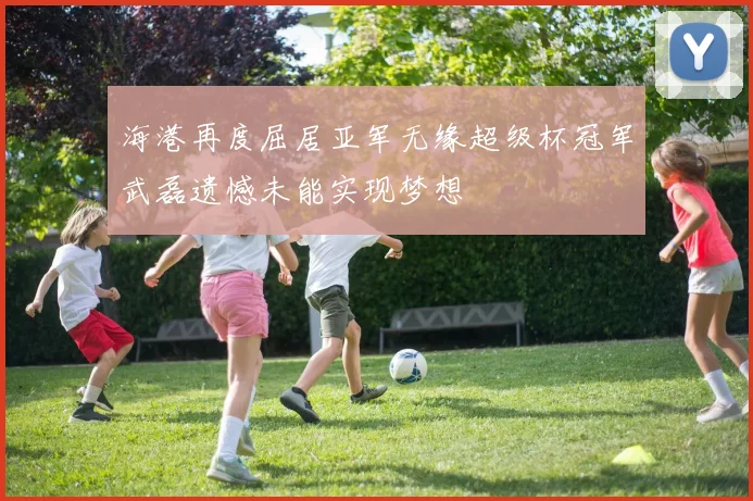 海港再度屈居亚军无缘超级杯冠军武磊遗憾未能实现梦想